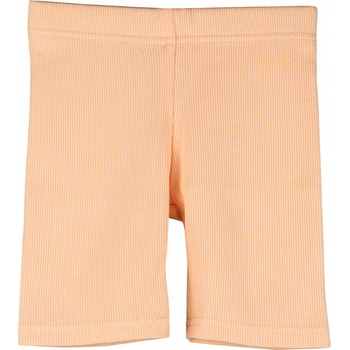 dívčí žebrované peach kraťasy