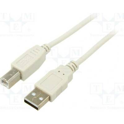 Goobay 68712 USB 2.0 USB A vidlice USB B vidlice 1,8m šedý