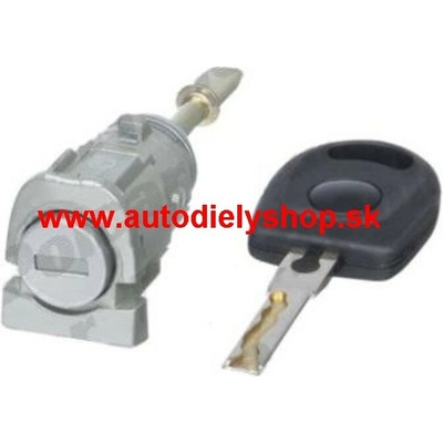 VW GOLF V 8/03- vložka dverovej zámky pravá + 1 kľúč