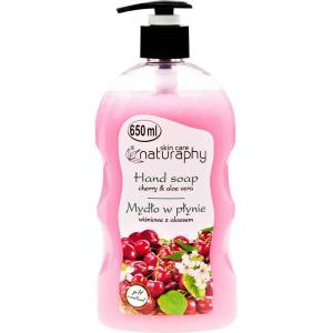 Naturaphy Течен сапун с череша и алое вера Naturaphy 650 мл 30007 (5908311416587)