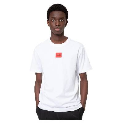 Тениска HUGO Diragolino212 short sleeve T-shirt - White (White)