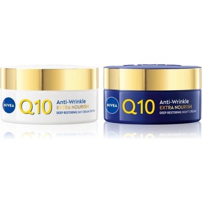 Nivea Q10 Anti-Wrinkle комплект за подмладяване на кожата на лицето