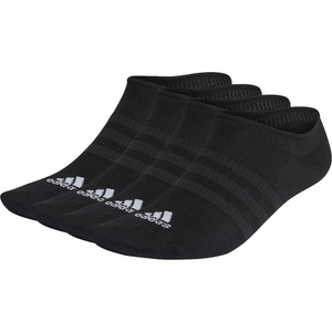 adidas Чорапи Adidas Thin And Light No Show Socks 3 Pack - Black/White