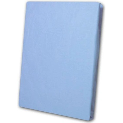 Brotex Napínací prostěradlo bavlna světle modré 160x200