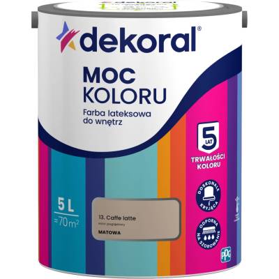Dekoral 5 l caffe latte