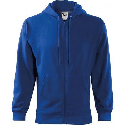 Malfini TRENDY ZIPPER 410 Celozapínacia klokanka s kapucňou kráľovská modrá
