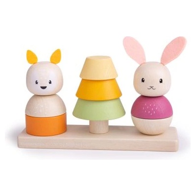 Bigjigs Toys Играчка за подреждане - Горски животни (34018)