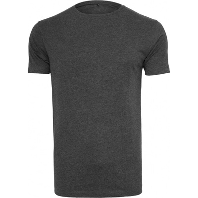 Build Your Brand pánske tričko BY005 charcoal heather