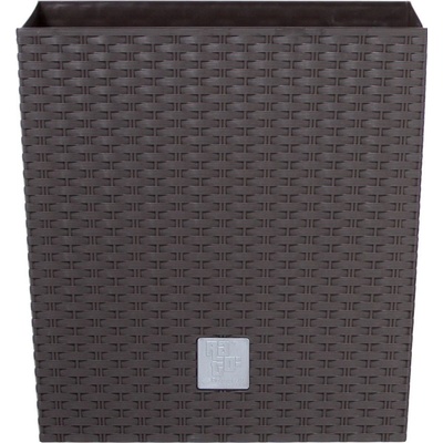 Prosperplast Květináč RATO low 320 hnědý ST255323