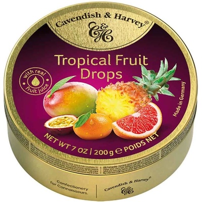Cavendish & Harvey Confectionery Tropical Fruit Drops 200 g