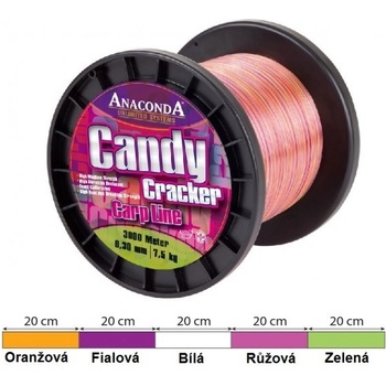 Anaconda Candy Cracker 3000 m 0,30 mm 7,5 kg