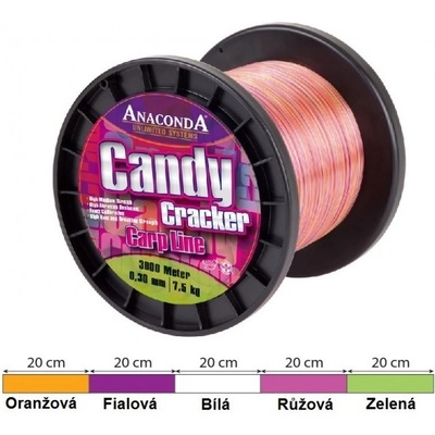 Anaconda Candy Cracker 3000 m 0,30 mm 7,5 kg