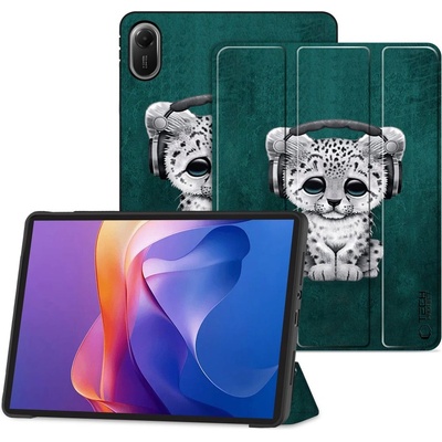 Tech-Protect Силиконов тефтер за Xiaomi Redmi Pad 2 11.0 от Tech-Protect SmartCase - Sad Cat (5906302390731)