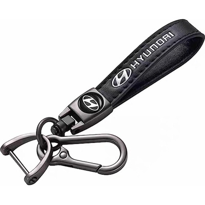 Přívěsek na klíče HYUNDAI černá kůže – Hledejceny.cz