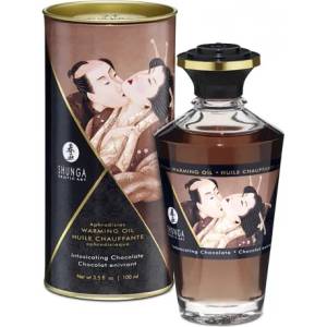 SHUNGA Затоплящо масажно масло Shunga с шоколадов аромат 100 мл