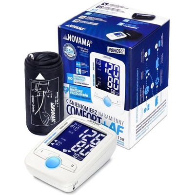 NOVAMA COMFORT + AF, Ramenný tlakomer s detekciou fibrilácie predsiení AF a IHB