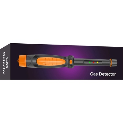 Levenhuk Газ детектор Ermenrich NG20 Преносим газов детектор за откриване на течове на запалими газове (81431)