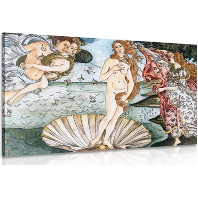 Obraz reprodukce Zrození Venuše - Sandro Botticelli - 60x40