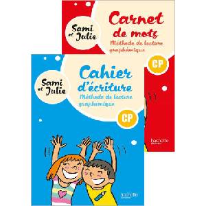 Sami et Julie - Méthode de lecture CP - Cahier d'écriture - Ed. 2024 | Delphine Grasset, Catherine Péronnet, Géraldine Le Gaouyat-Le Sage, Monsieur Emmanuel Lacroix, Monsieur Marc Boudot (2024)