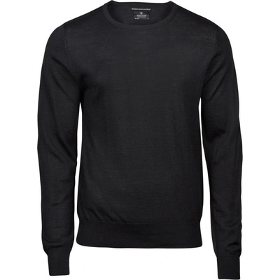 TeeJays Svetr TJ 6000 pánský COT-18600000202 Černá