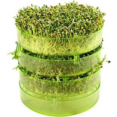 Zdravý den Misky na klíčenie 3 kusy