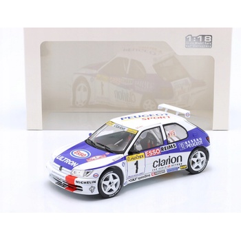 Solido Model auta Peugeot 306 Maxi #1 Delecour Monte Carlo 1996 1:18