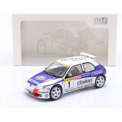 Solido Model auta Peugeot 306 Maxi #1 Delecour Monte Carlo 1996 1:18