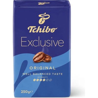 Tchibo Exclusive mletá 250 g – Zboží Dáma