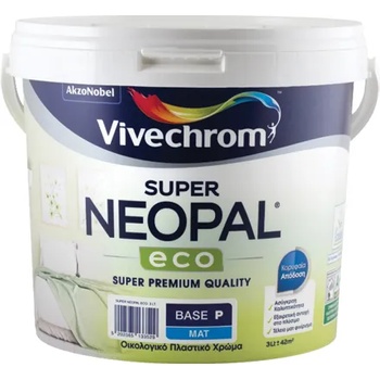 Image 1 of VIVECHROM ИНТЕРИОРНА БОЯ Vivechrom SUPER NEOPAL ECO 3л БЯЛА