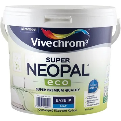 VIVECHROM ИНТЕРИОРНА БОЯ Vivechrom SUPER NEOPAL ECO 3л БЯЛА
