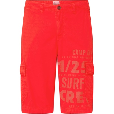 CAMP DAVID Карго панталон червено, размер xxl