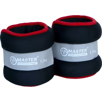 MASTER Záťaž na zápästie a nohy Neopren 2 x 1,5 kg