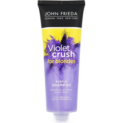 John Frieda Sheer Blonde Violet Crush tónovací šampon pro blond vlasy 250 ml