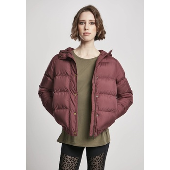 Image 1 of Urban Classics Дамско яке в червено от Urban Classics Ladies Hooded Puffer UB-TB1756-01151 - Червен, размер S