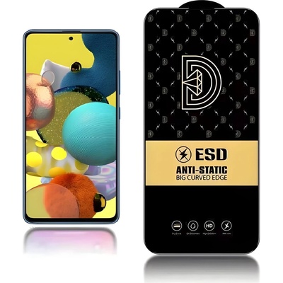 Samsung Diamond антистатично закалено стъкло за Samsung Galaxy A51 - Черен KP24210