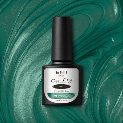 ENII NAILS Cat Eye Gel 06 Emerald 10 ml