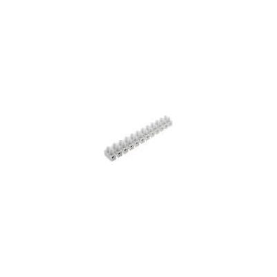 PAWBOL Svorkovnice 12PIN šroubová svorka 16mm2 30A bilá 380V