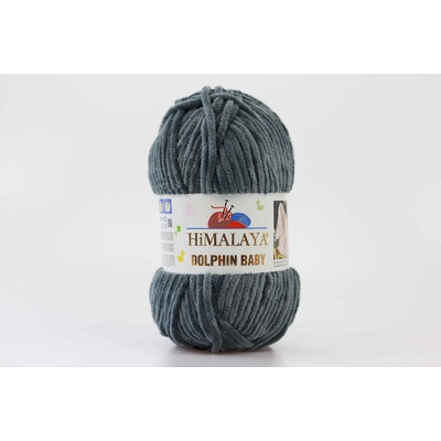 Himalaya příze Dolphin Baby 80367 tmavě šedá