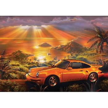 Image 1 of Art Puzzle - Puzzle Yellow Porsche - 1 500 piese