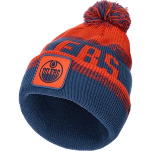 FANATICS Edmonton oilers thrive cuffed pom beanie uni