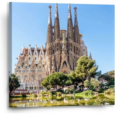 Sablio Obraz Barcelona Sagrada Familia - 50x50 cm