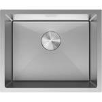 Mexen Trixo мивка от неръждаема стомана 1-комплектна 540 x 440 mm, инокс - 6414541000-01 (6414541000-01) Мивка за вграждане