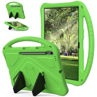 Vsetkonamobil 109868 KIDDO Detský obal pre Samsung Galaxy Tab S10 FE+ zelený