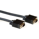 ACT Кабел ACT AK4271, VGA мъжко - VGA мъжко, 15 м, 15 pin, Черен, булк опаковка (EWENT-ACT-CAB-AK4271) - megamag