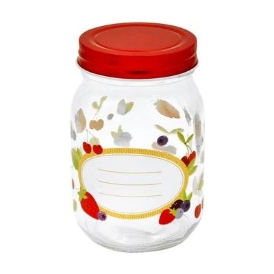 Toro zavařovací sklenice s víčkem ovoce 500ml