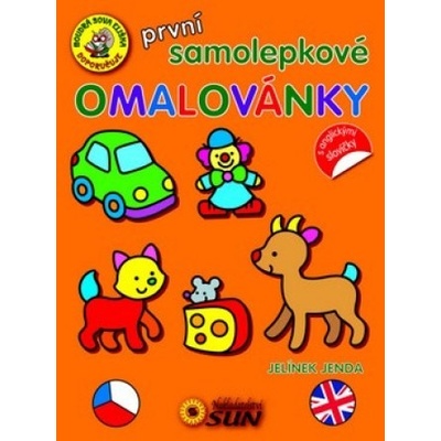 První samolepkové omalovánky Jenda Jelínek