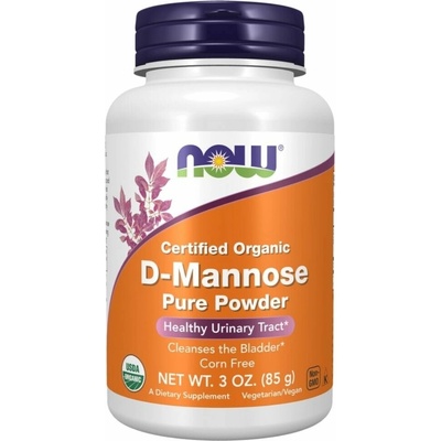 Now Foods D-Manóza 85 g čistý prášok