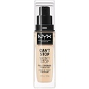 NYX Professional make-up Can't Stop Won't Stop vysoce krycí make-up 02 Alabaster 30 ml