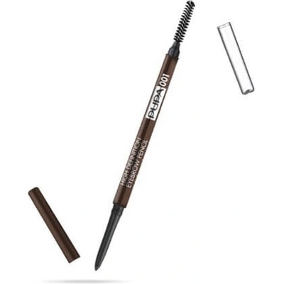 Pupa Milano High Definition ceruzka na obočie 004 Extra Dark 0,09 g