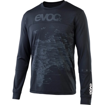 Evoc Мъжка фланелка с дълъг ръкав за колоездене Evoc Long Sleeve Jersey 701829 Cycling jersey - Black (056-3849-0111)